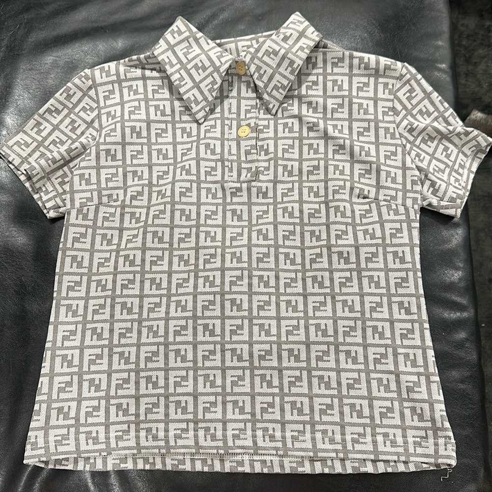 Vintage Fendi Zucca polo